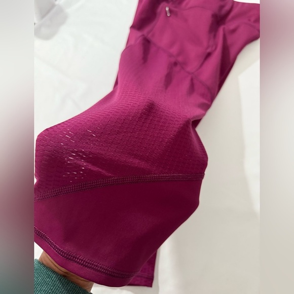 Athleta Contender Athleisure Legging Pants Wine‎ Red Size Small - Picture 10 of 11